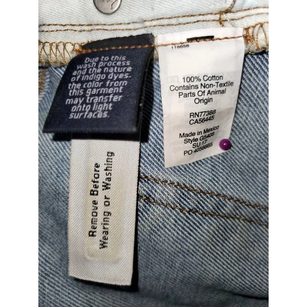 Madewell Women's The Perfect Jean High Rise Distressed Shorts Light Wash  Sz 2 - Picture 7 of 11